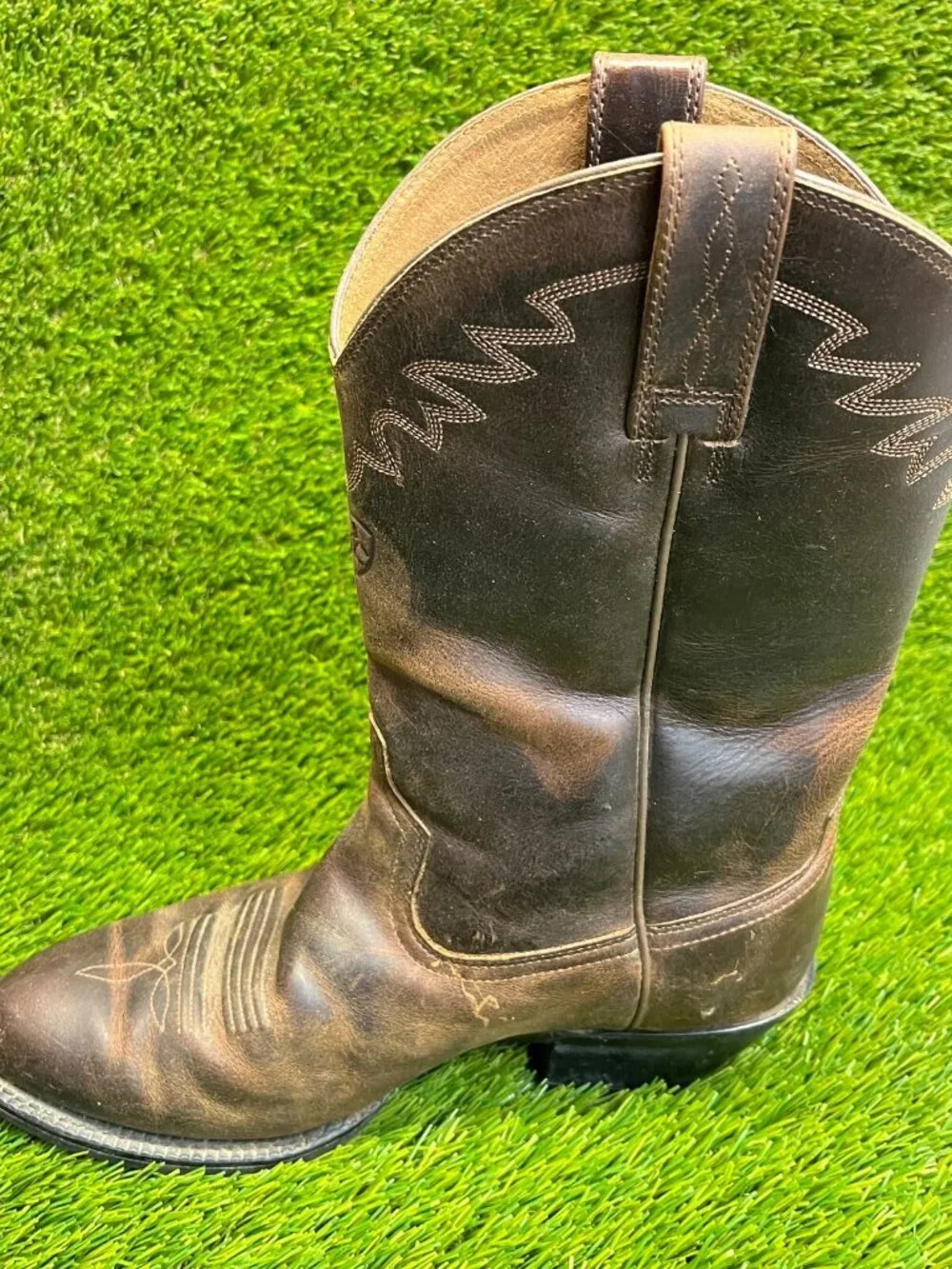 Ariat Sedona Mens Size 8EE‎ Brown Classic Outdoor Leather Cowboy Western Boots